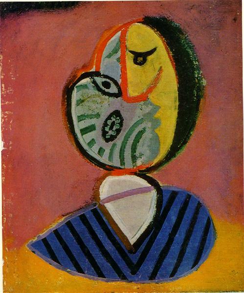 Pablo Picasso Oil Paintings Untitled Female Portrait